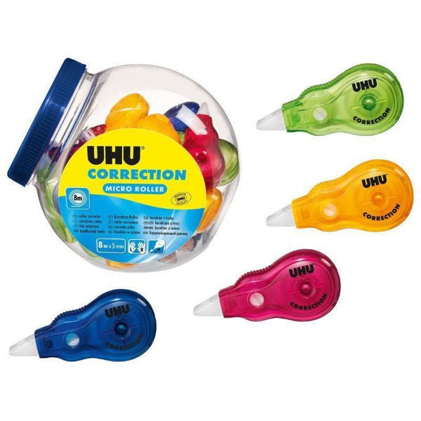Correttore a Nastro Micro Roller – Compatto, Preciso e Senza Solventi - Quiscuola