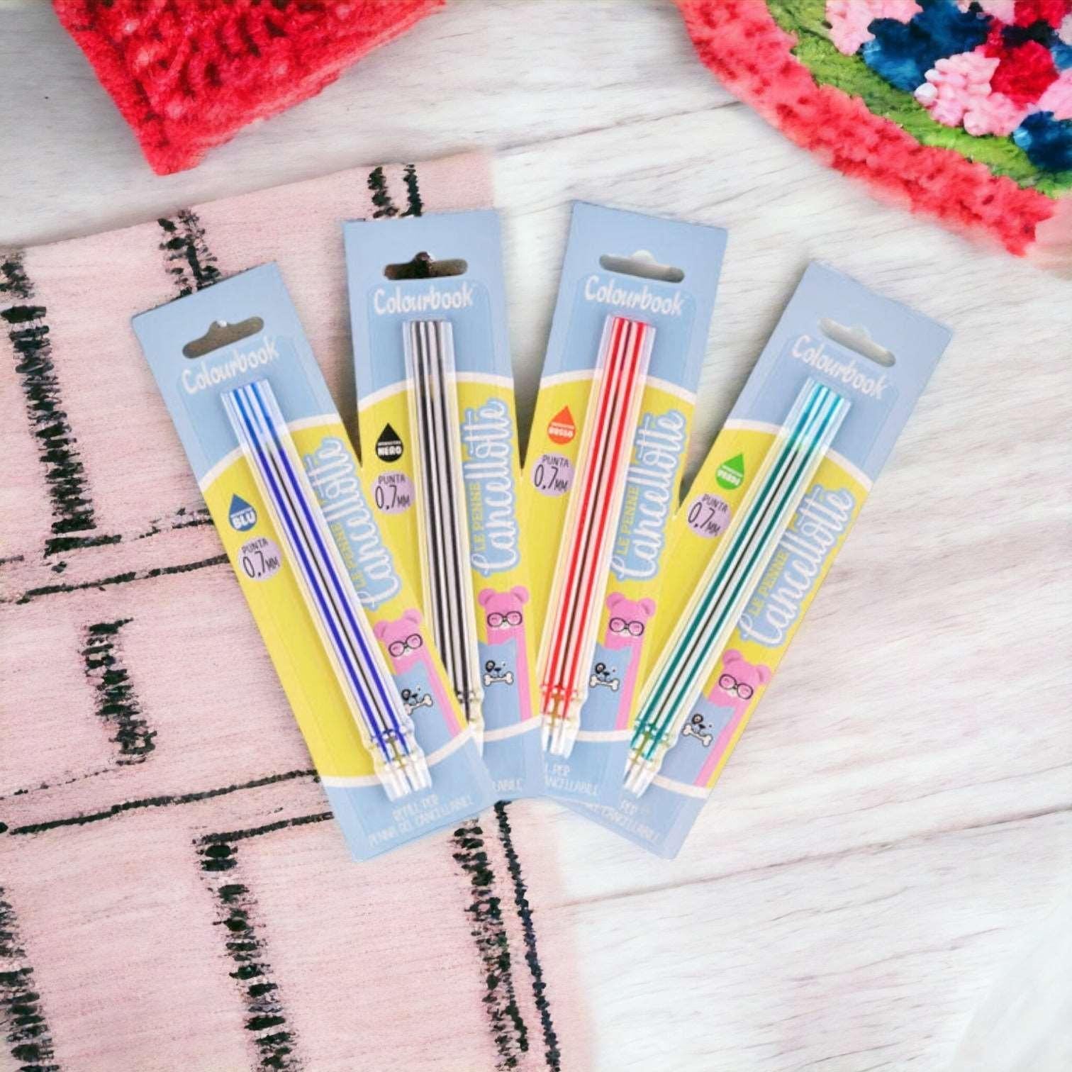 Refill Inchiostro Termosensibile Penne Cancellotte Colourbook.