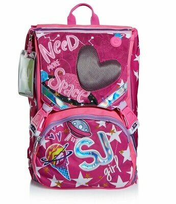 Zaino Estensibile Big LEDTech Girl Seven SJ - Sicurezza, Comfort e Stile - Quiscuola