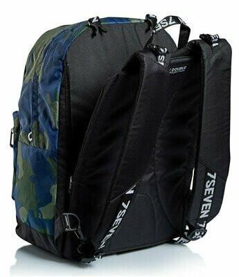 Seven The Double Camo Royal Zaino Reversibile 29L.