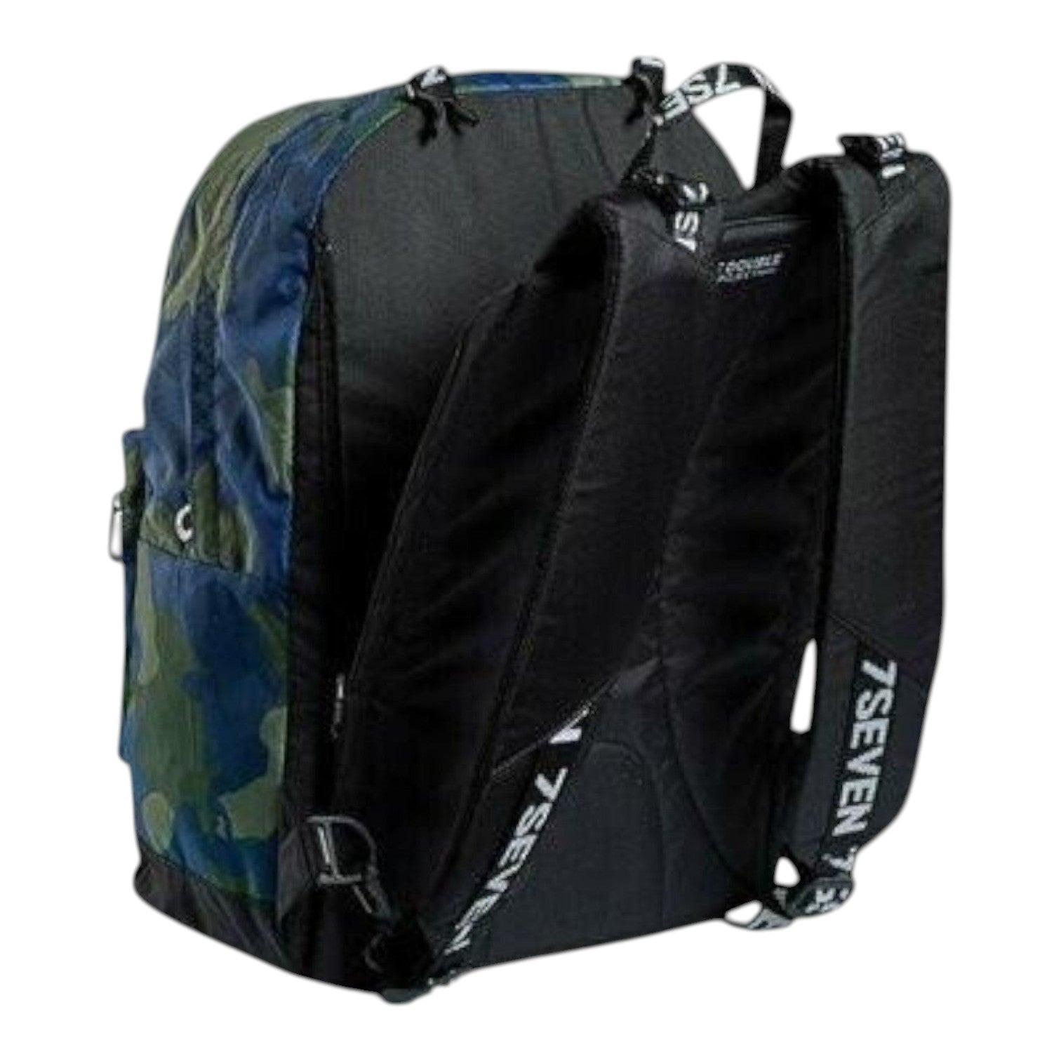 Seven The Double Camo Royal Zaino Reversibile 29L.