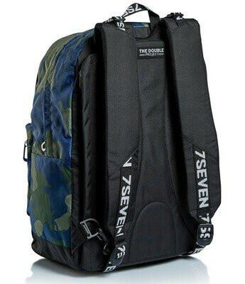 Seven The Double Camo Royal Zaino Reversibile 29L.