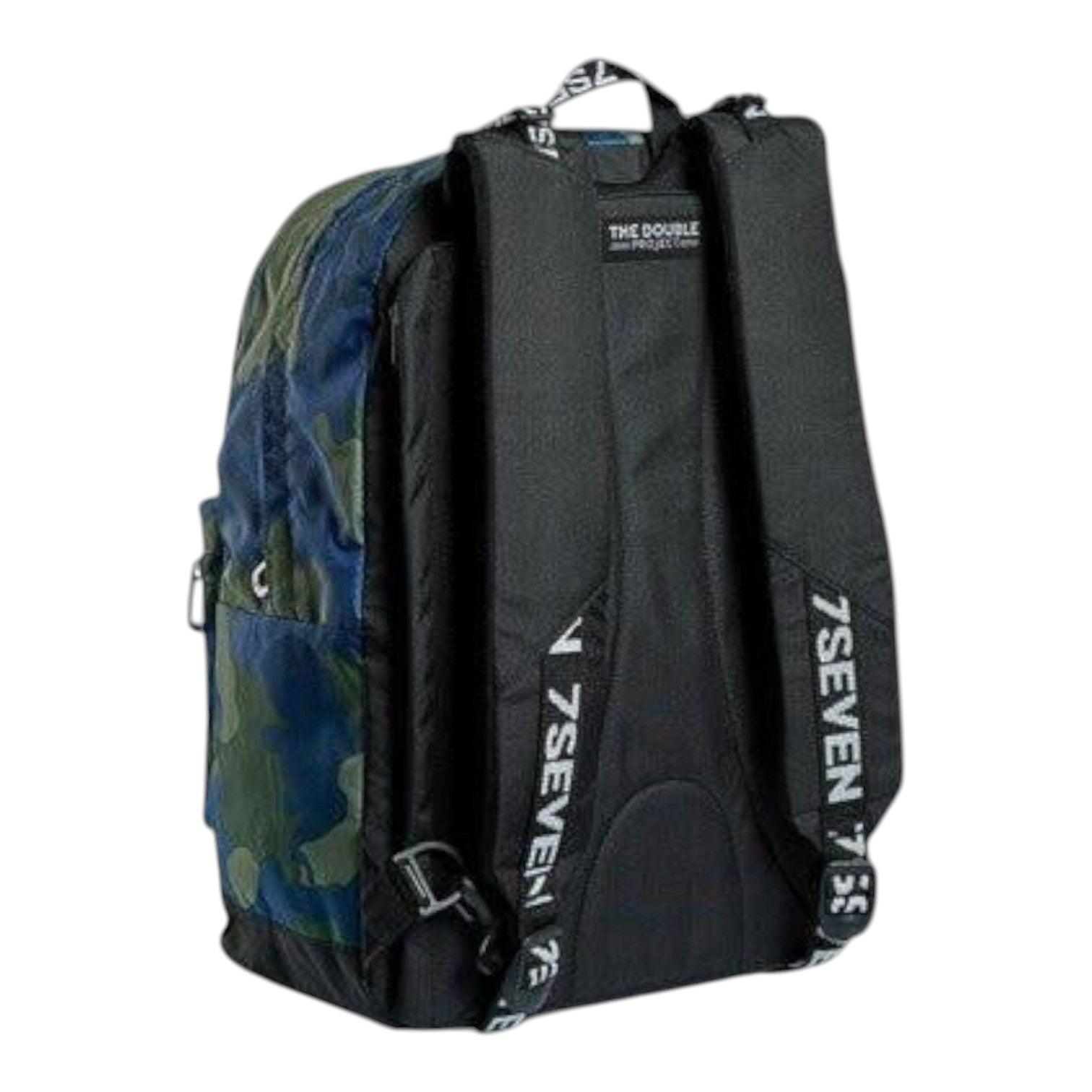 Seven The Double Camo Royal Zaino Reversibile 29L.