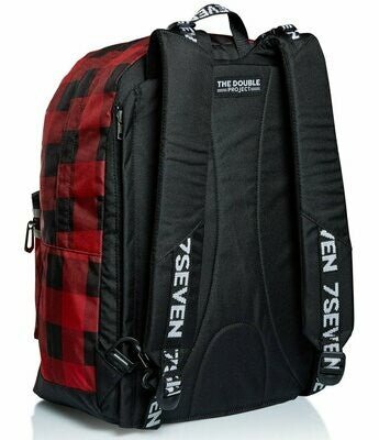 Zaino Seven The Double - Reversibile, Eco - Material con Tasche Multiple - Quiscuola