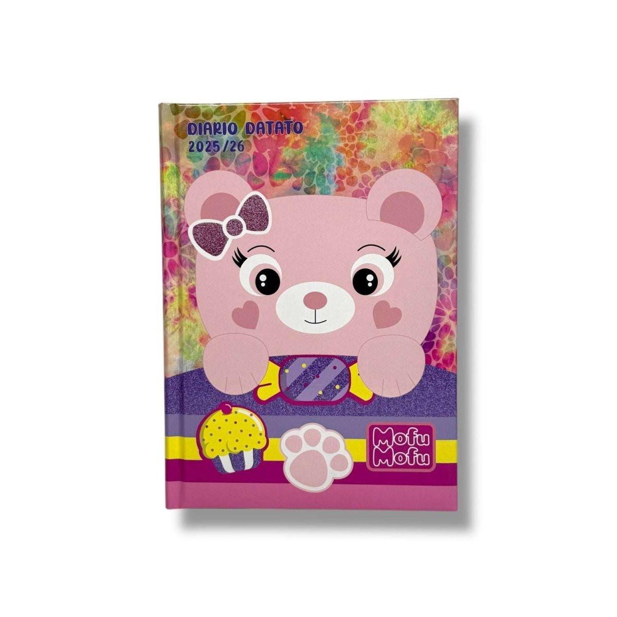 Diario Agenda Giornaliera 12 Mesi 2025/2026 – Mofu Mofu orsetto.