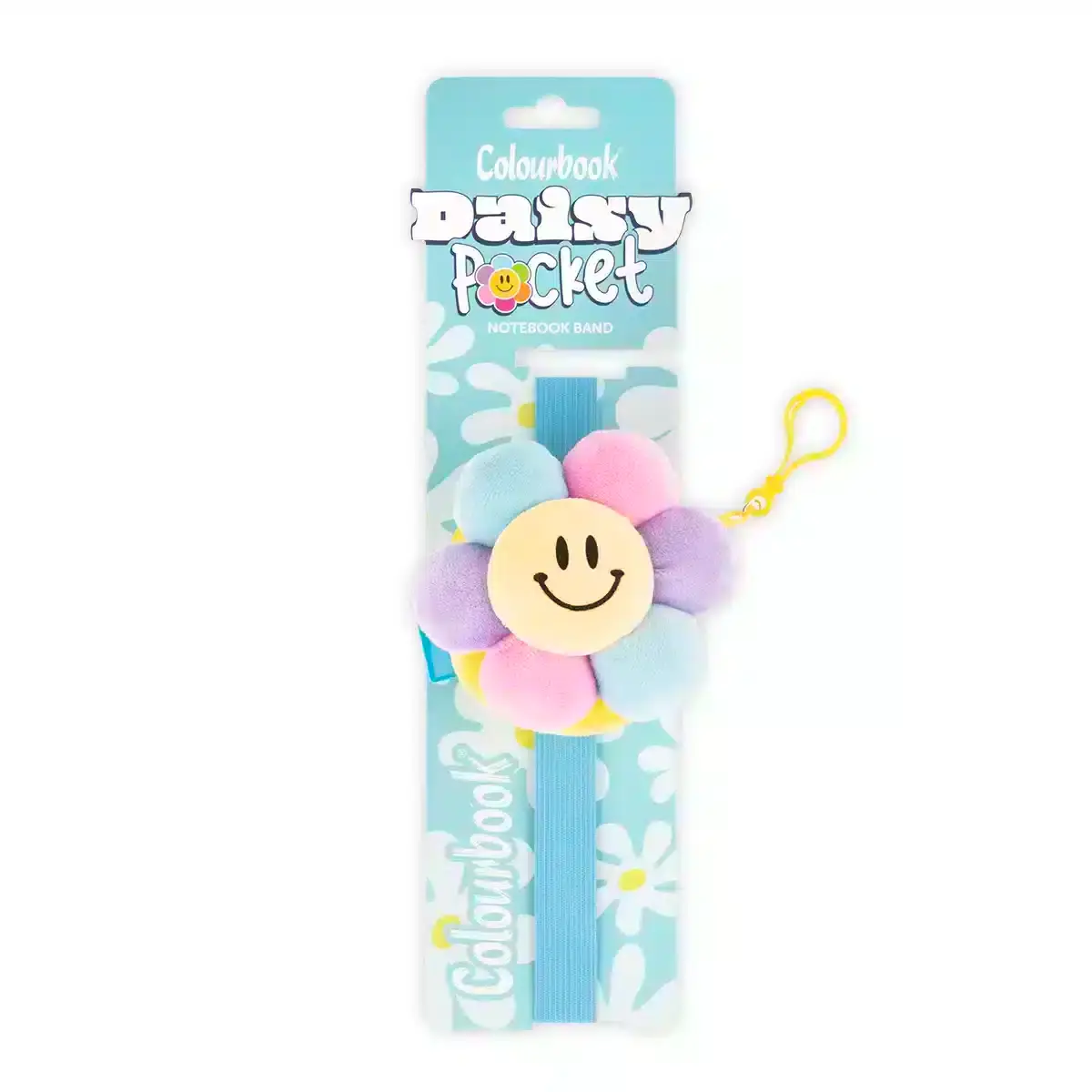 Elastico per quaderni Daisy Pocket Colourbook con tasca e margherita in rilievo - foto 4