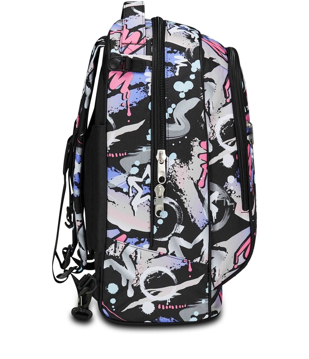 Trolley Jack Seven® 3 Ruote Mark On Girl: Stile e Comodità per Studentesse Trendy - Quiscuola