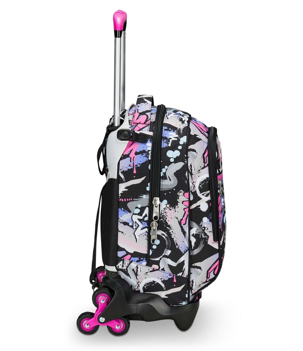 Trolley Jack Seven® 3 Ruote Mark On Girl: Stile e Comodità per Studentesse Trendy - Quiscuola