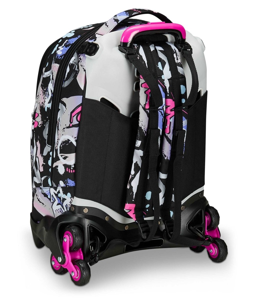 Trolley Jack Seven® 3 Ruote Mark On Girl: Stile e Comodità per Studentesse Trendy - Quiscuola