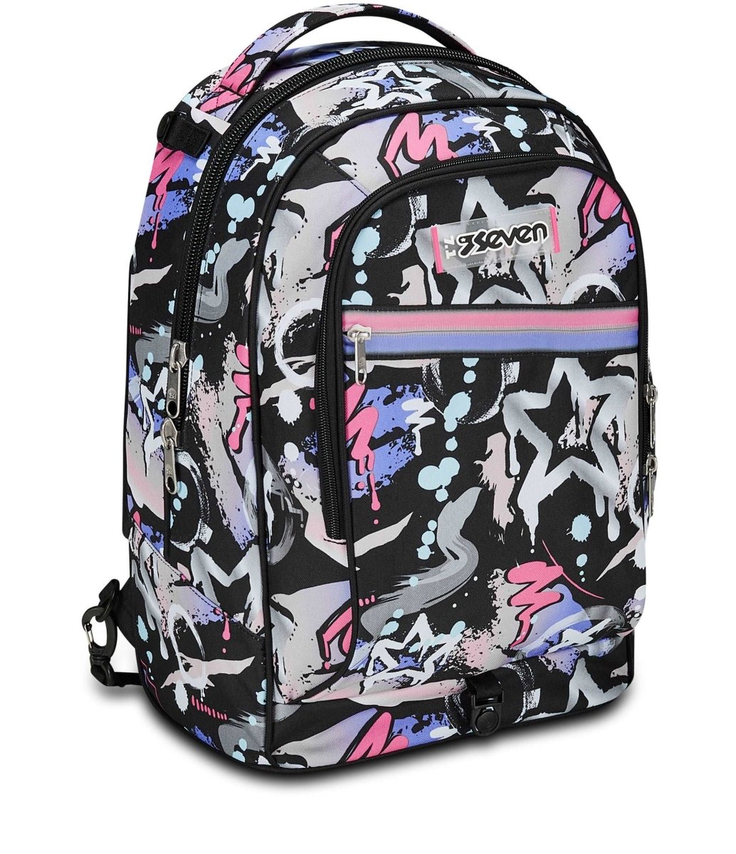 Trolley Jack Seven® 3 Ruote Mark On Girl: Stile e Comodità per Studentesse Trendy - Quiscuola