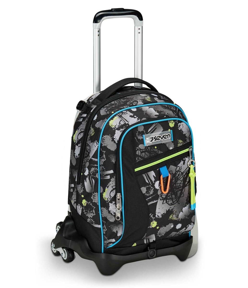 Trolley Jack Seven® 3 Ruote Feeling Me: Comfort e Stile per la Scuola e il Tempo Libero - Quiscuola