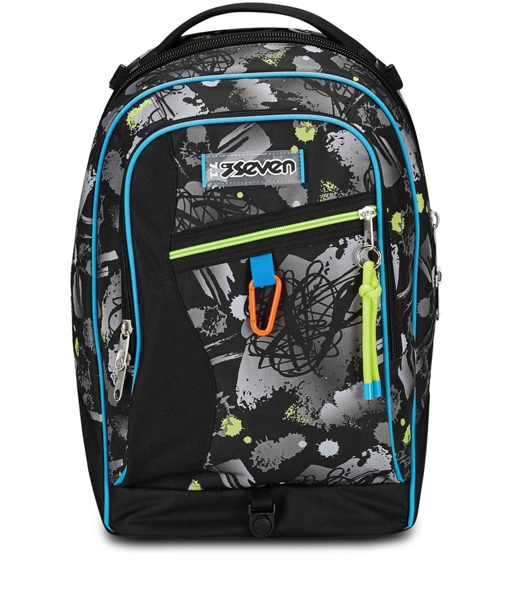 Trolley Jack Seven® 3 Ruote Feeling Me: Comfort e Stile per la Scuola e il Tempo Libero - Quiscuola