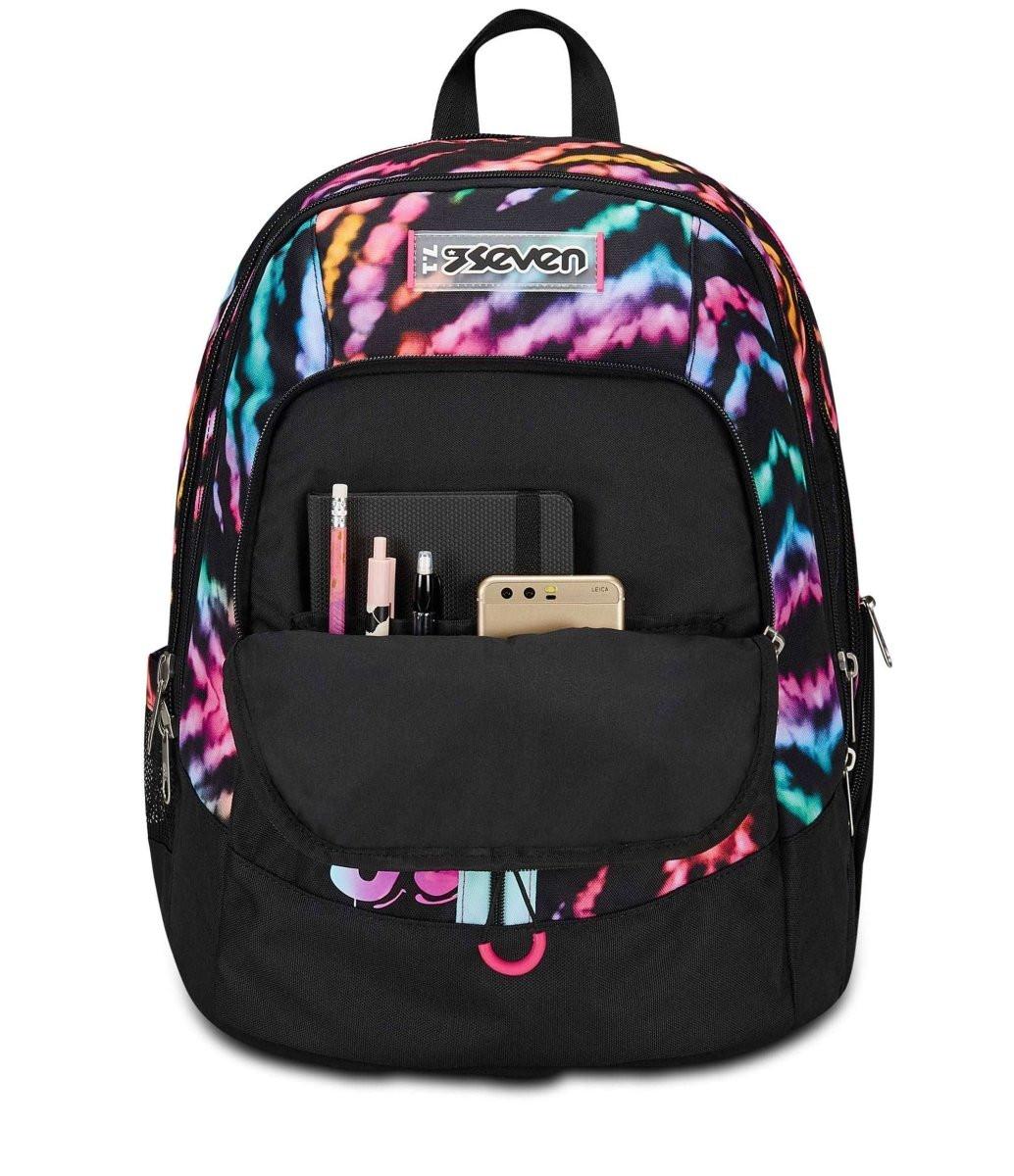 Zaino Seven Advanced Detach Multi-Shade Girl scuola 30 litri.