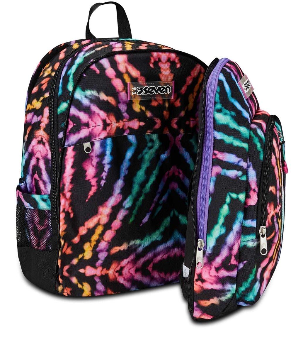 Zaino Seven Advanced Detach Multi-Shade Girl scuola 30 litri.