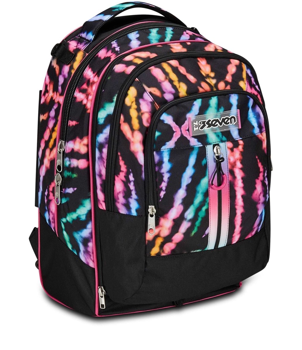 Trolley Jack Seven® 3 Ruote Detach Multi - Shade Girl: Colore e Versatilità per le Studentesse Moderne - Quiscuola