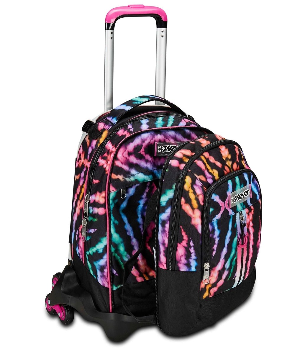 Trolley Jack Seven® 3 Ruote Detach Multi - Shade Girl: Colore e Versatilità per le Studentesse Moderne - Quiscuola