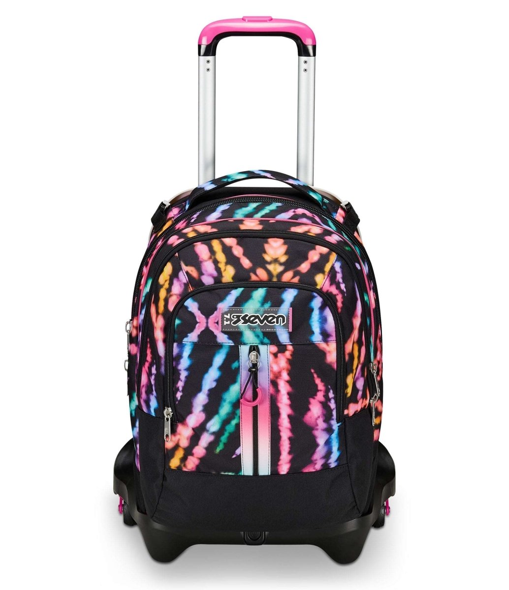 Trolley Jack Seven® 3 Ruote Detach Multi - Shade Girl: Colore e Versatilità per le Studentesse Moderne - Quiscuola