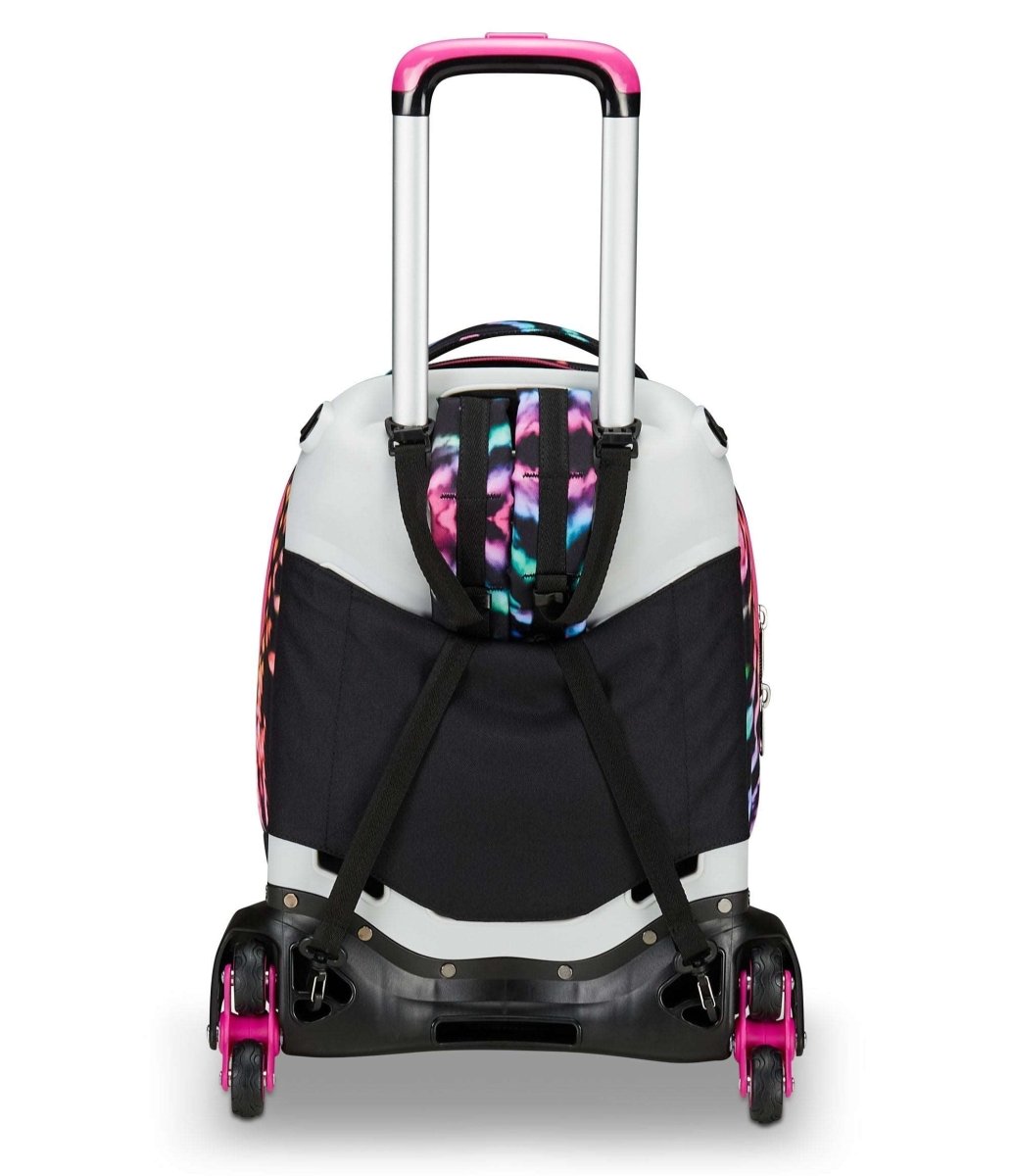 Trolley Jack Seven® 3 Ruote Detach Multi - Shade Girl: Colore e Versatilità per le Studentesse Moderne - Quiscuola