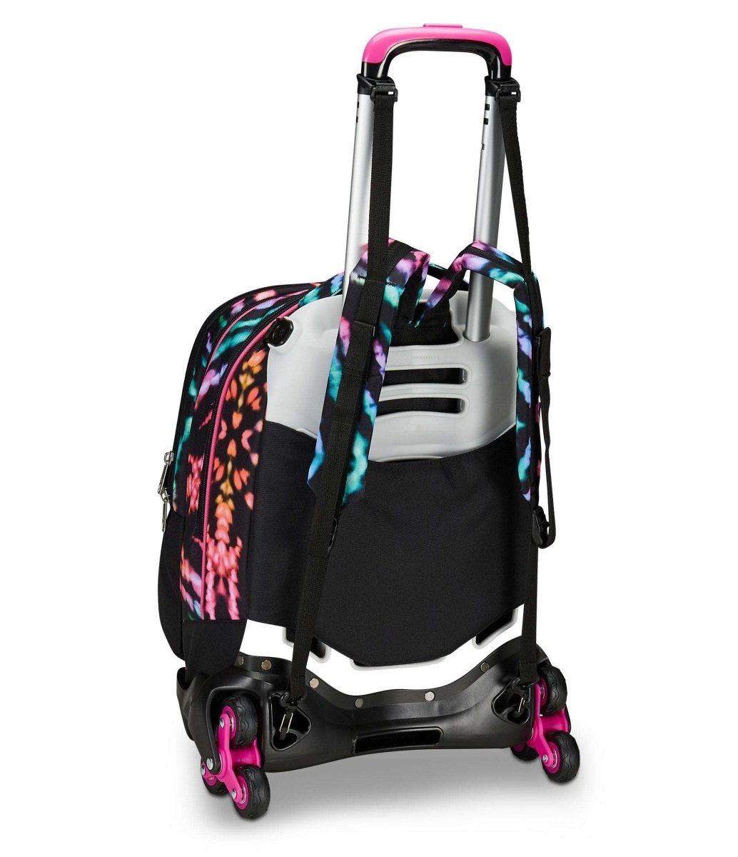 Trolley Jack Seven® 3 Ruote Detach Multi - Shade Girl: Colore e Versatilità per le Studentesse Moderne - Quiscuola
