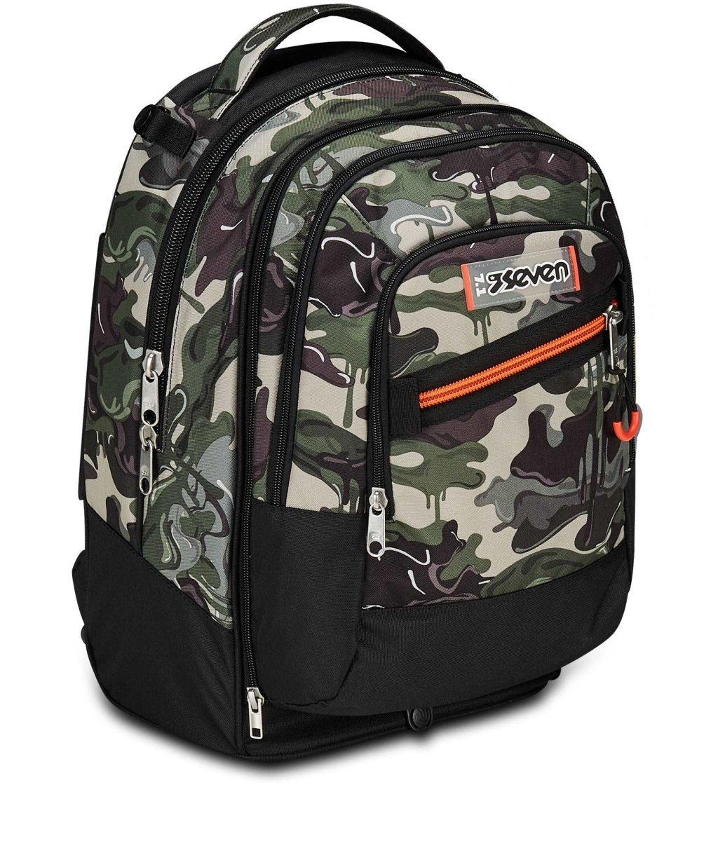 Trolley Jack Seven® 3 Ruote Detach LightVenture: Avventura e Comodità per gli Studenti Attivi - Quiscuola