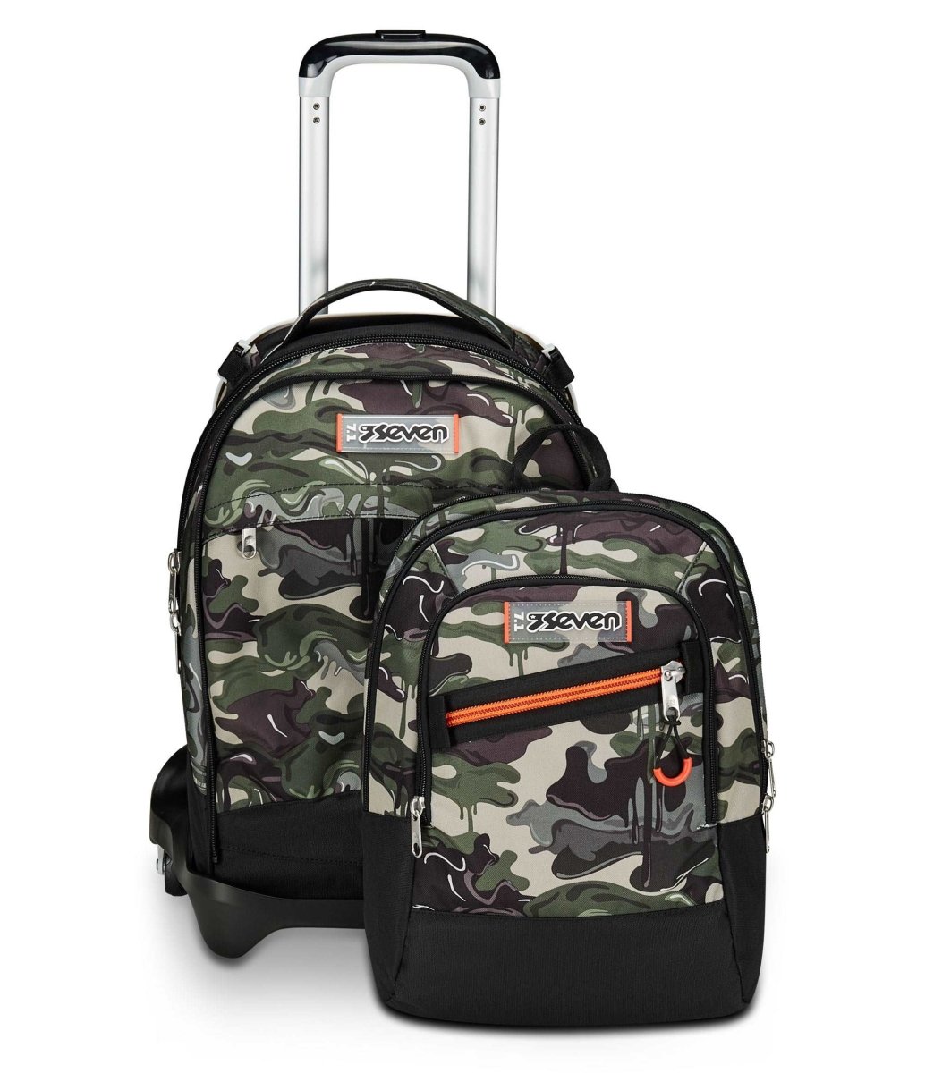 Trolley Jack Seven® 3 Ruote Detach LightVenture: Avventura e Comodità per gli Studenti Attivi - Quiscuola