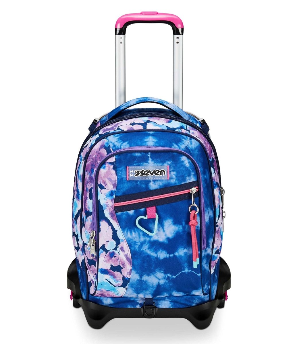 Trolley Jack Seven® 3 Ruote Custom Cloud: Sognante e Pratico per Studentesse Creative - Quiscuola