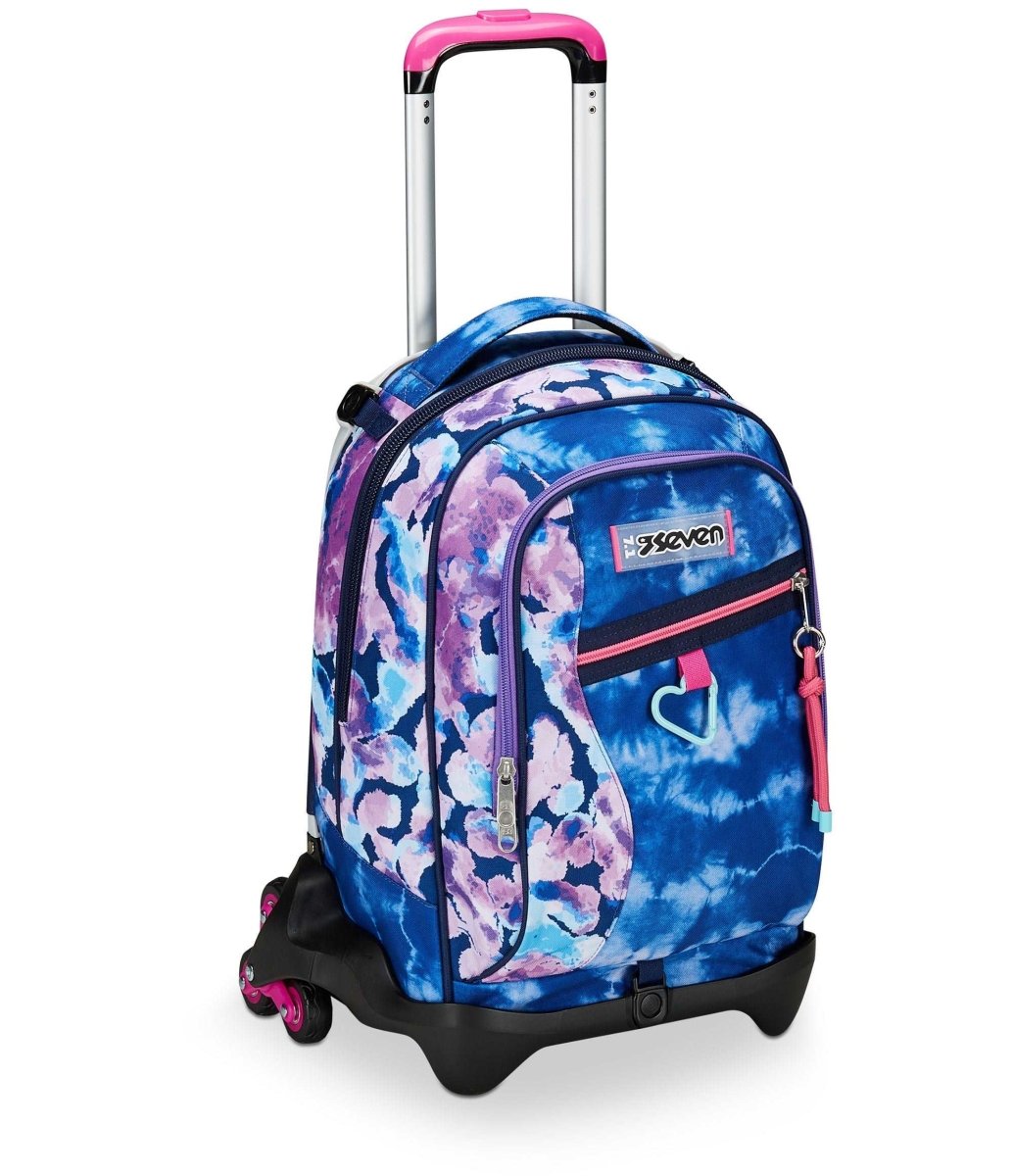 Trolley Jack Seven® 3 Ruote Custom Cloud: Sognante e Pratico per Studentesse Creative - Quiscuola