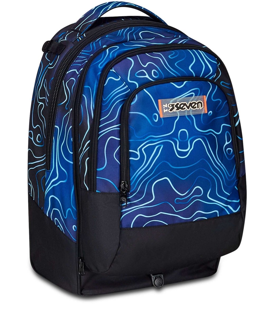 Trolley Jack 3 Ruote - Detach Mapset Boy di Seven: Versatilità e Comfort per la Scuola - Quiscuola