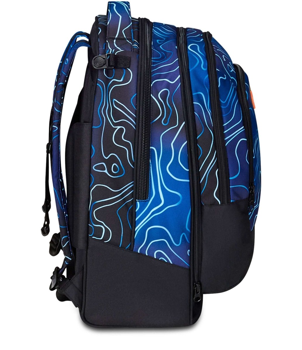 Trolley Jack 3 Ruote - Detach Mapset Boy di Seven: Versatilità e Comfort per la Scuola - Quiscuola