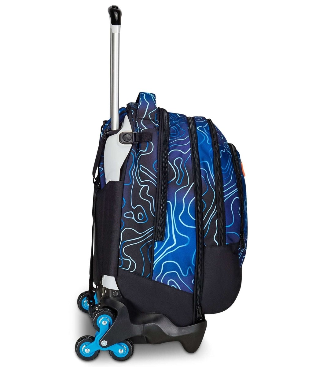 Trolley Jack 3 Ruote - Detach Mapset Boy di Seven: Versatilità e Comfort per la Scuola - Quiscuola