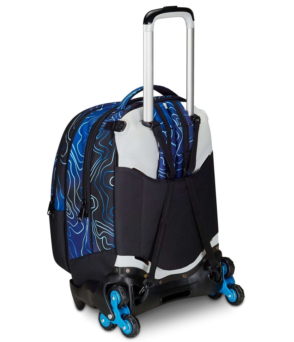 Trolley Jack 3 Ruote - Detach Mapset Boy di Seven: Versatilità e Comfort per la Scuola - Quiscuola