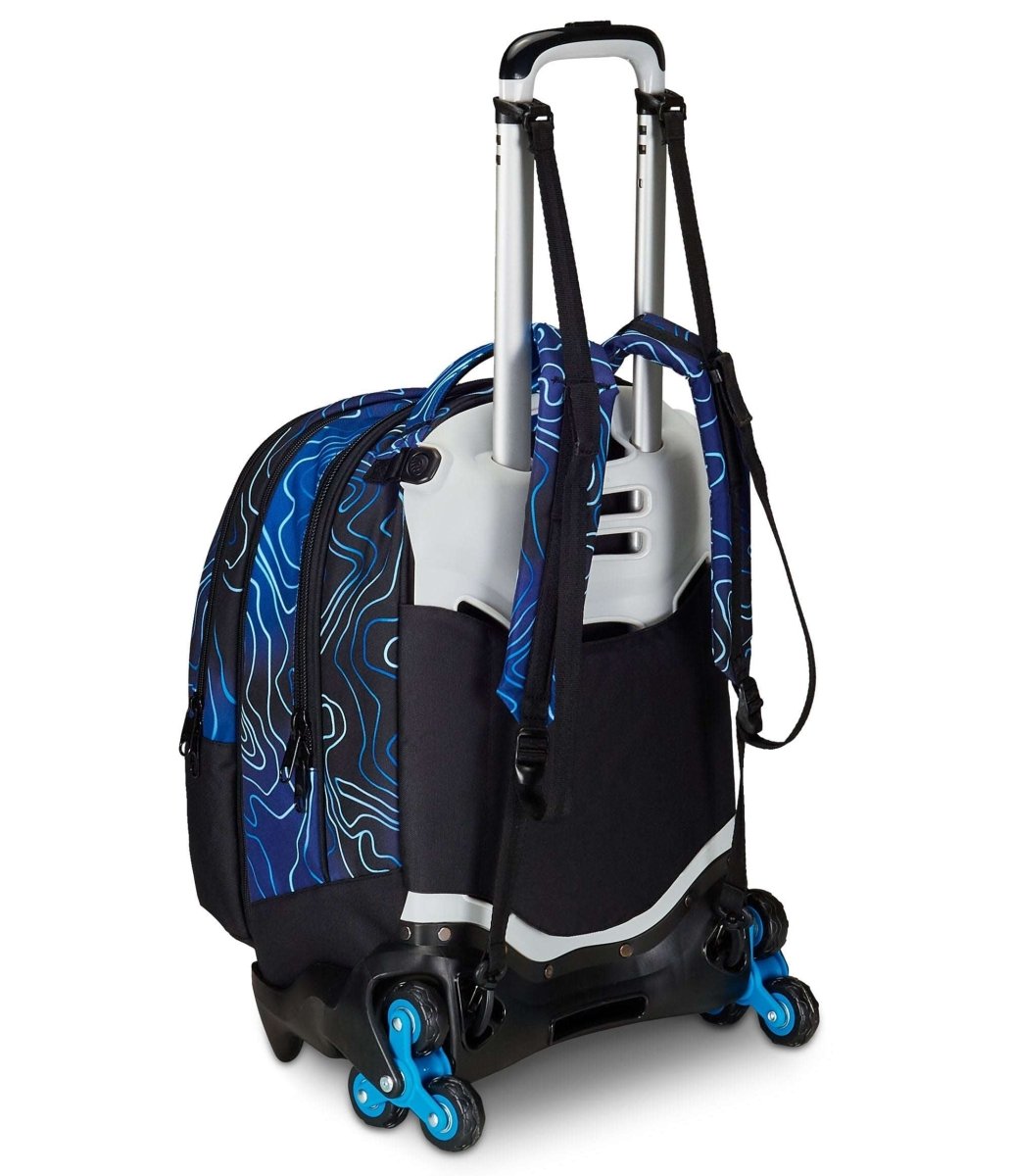 Trolley Jack 3 Ruote - Detach Mapset Boy di Seven: Versatilità e Comfort per la Scuola - Quiscuola