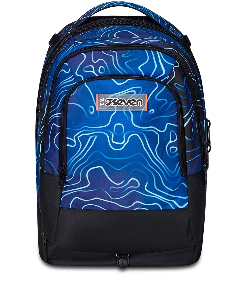 Trolley Jack 3 Ruote - Detach Mapset Boy di Seven: Versatilità e Comfort per la Scuola - Quiscuola