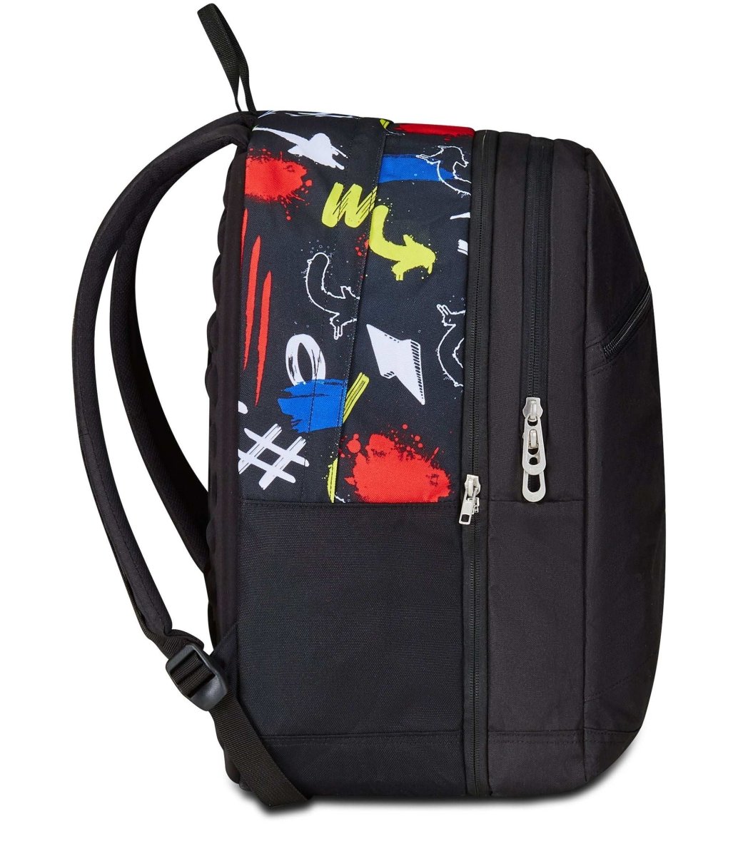 Zaino Seven® PRO XXL DETACH REVERSIBILE CON EARPHONES WIRELESS - THE DOUBLE: Spazioso e Innovativo per la Scuola - Quiscuola