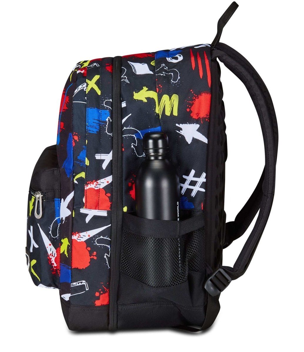 Zaino Seven® PRO XXL DETACH REVERSIBILE CON EARPHONES WIRELESS - THE DOUBLE: Spazioso e Innovativo per la Scuola - Quiscuola