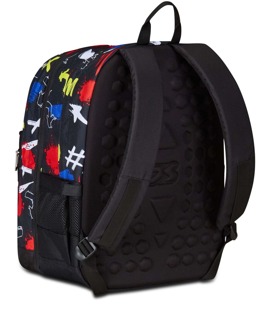 Zaino Seven® PRO XXL DETACH REVERSIBILE CON EARPHONES WIRELESS - THE DOUBLE: Spazioso e Innovativo per la Scuola - Quiscuola