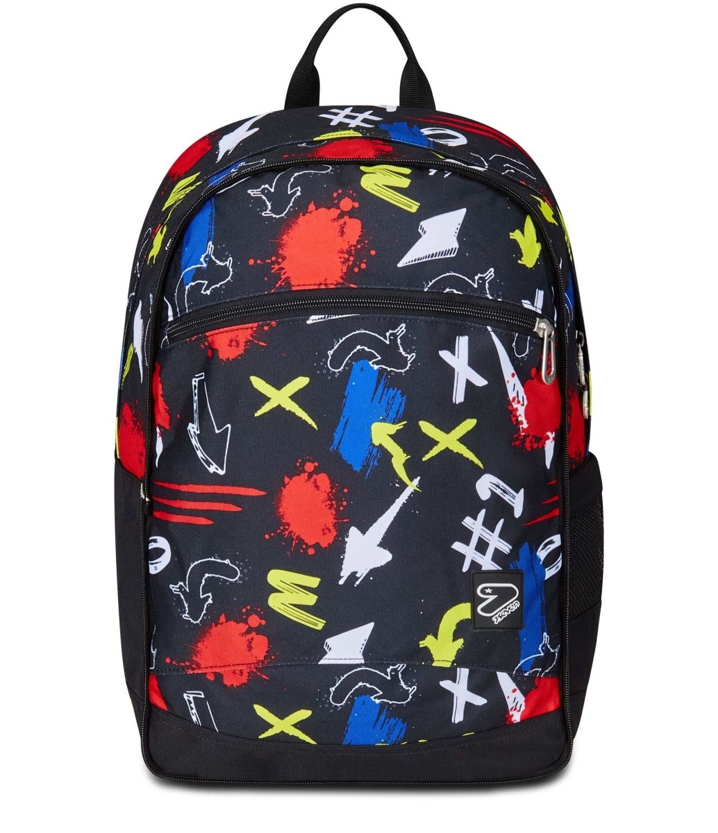 Zaino Seven® PRO XXL DETACH REVERSIBILE CON EARPHONES WIRELESS - THE DOUBLE: Spazioso e Innovativo per la Scuola - Quiscuola