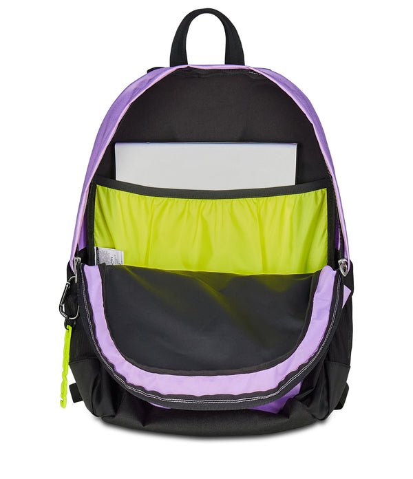 Zaino Seven TECH – Riciclato, Capiente e Porta PC (Viola)