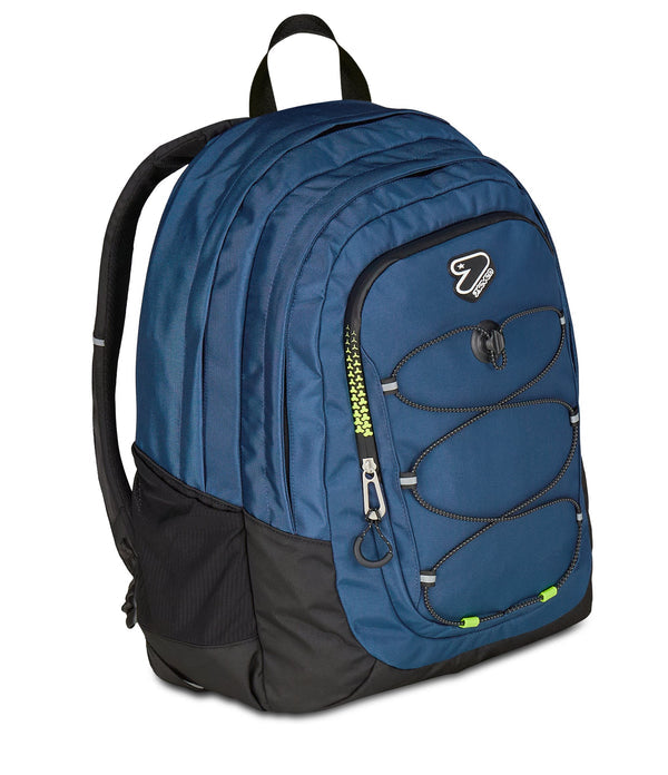 Zaino Seven TECH – Riciclato, Capiente e Porta PC (Blu)