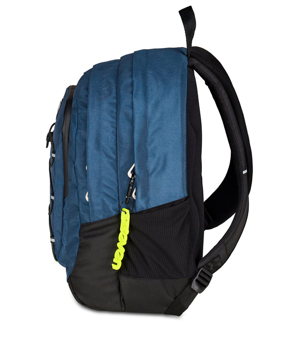 Zaino Seven TECH – Riciclato, Capiente e Porta PC (Blu)