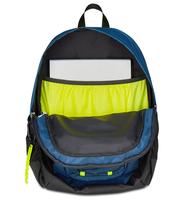 Zaino Seven TECH – Riciclato, Capiente e Porta PC (Blu)