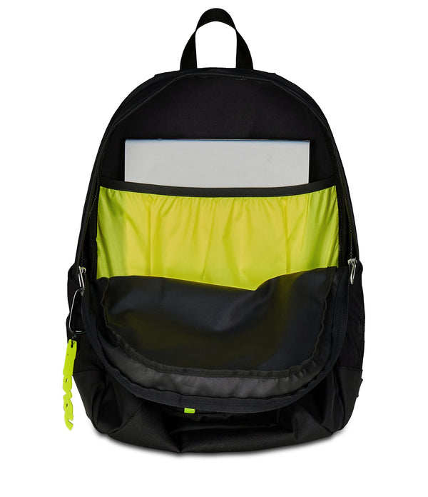 Zaino Seven TECH – Riciclato, Capiente e Porta PC (Nero)