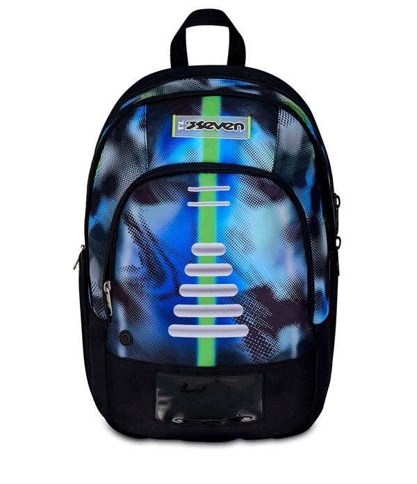 Zaino Seven Dual Write Down con LED Programmabile - 31 Litri