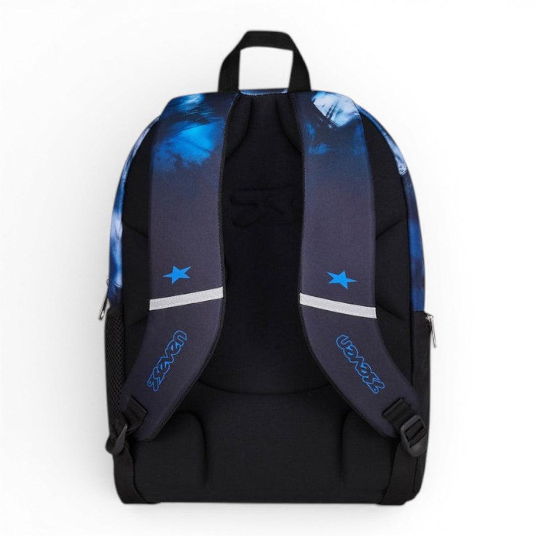 Zaino scuola Seven Dual Detach Blu Fusion 200102624-519.