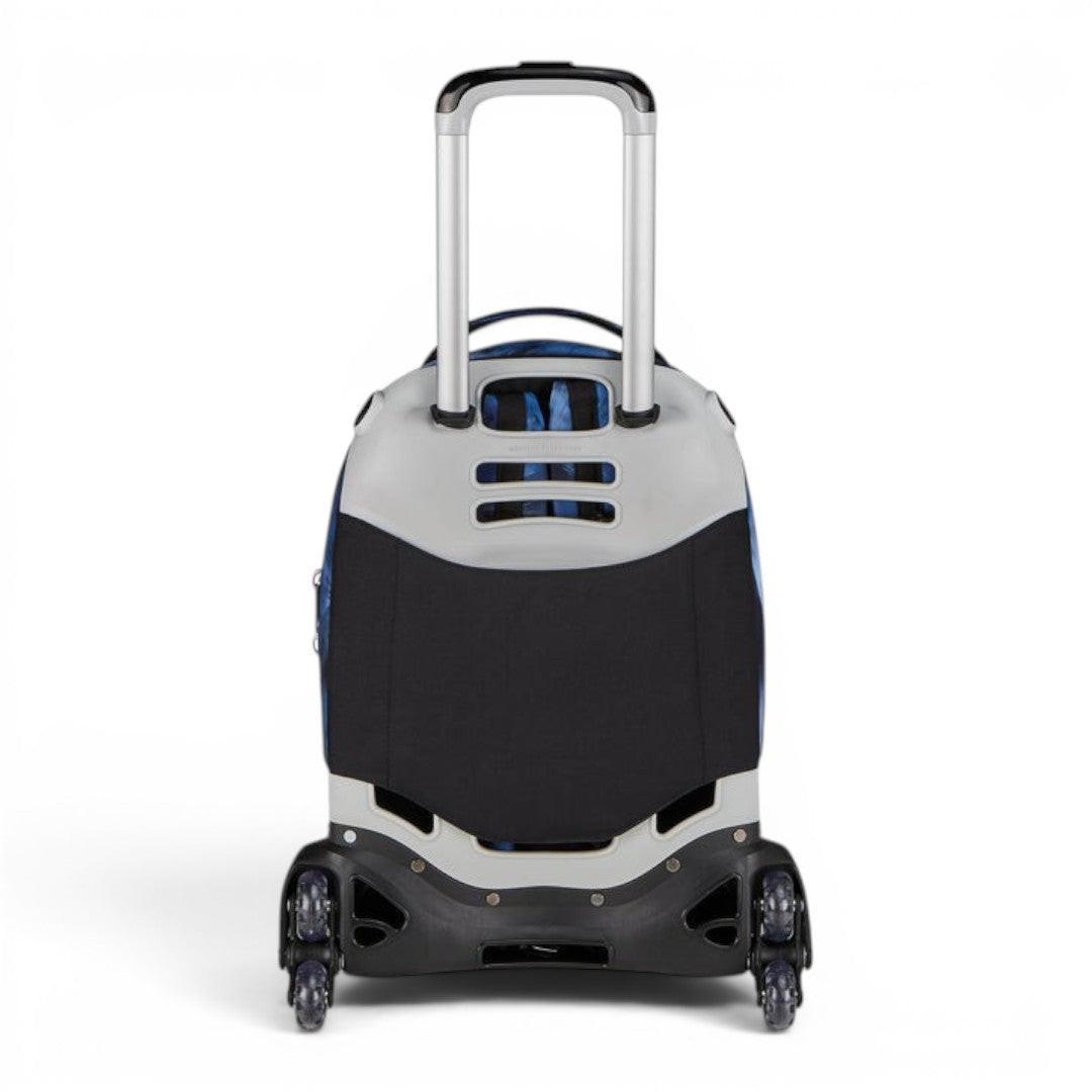 Trolley scuola Seven SJ Jack 8 ruote Detach Blu Fusion.