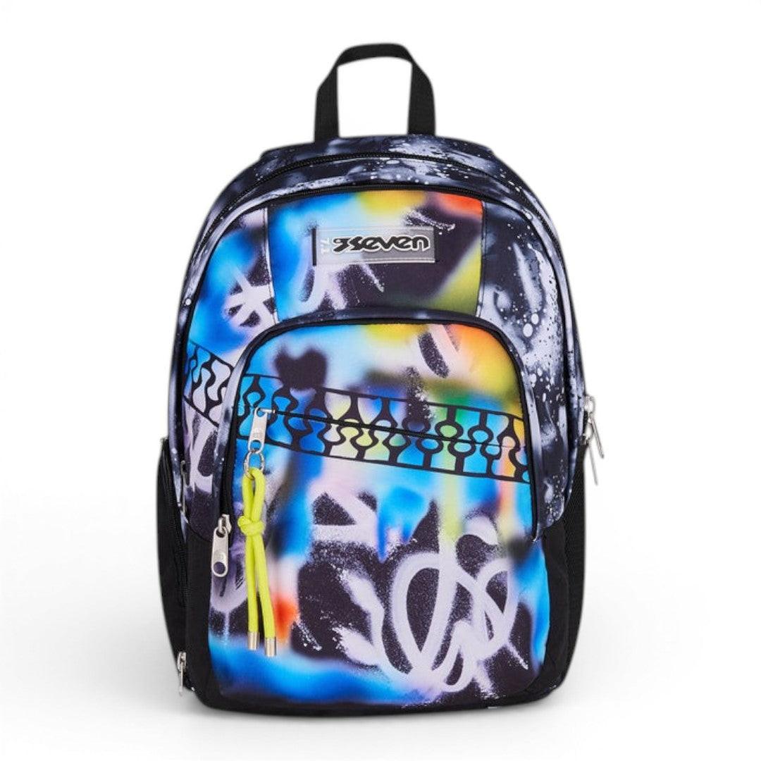 Zaino scuola Seven Dual Detach Buzzy Note Boy 200102628-535.