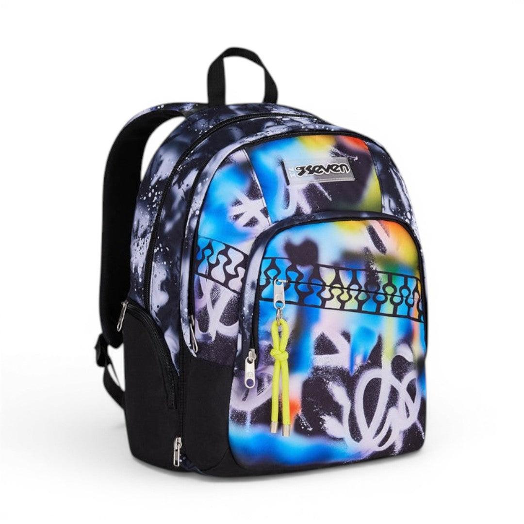 Zaino scuola Seven Dual Detach Buzzy Note Boy 200102628-535.
