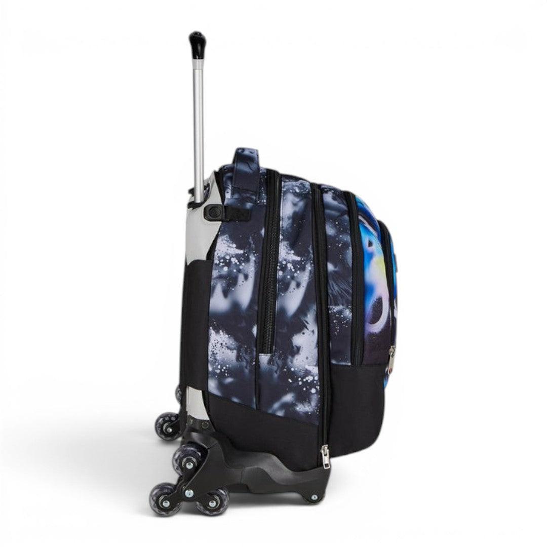 Trolley scuola Seven SJ Jack 8 ruote Detach Buzzy Note Boy.