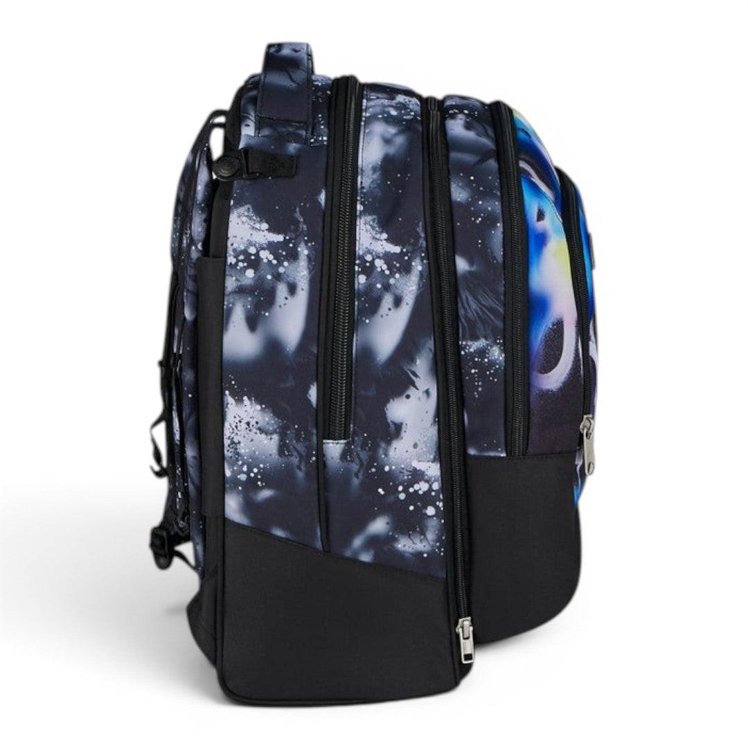 Trolley scuola Seven SJ Jack 8 ruote Detach Buzzy Note Boy.