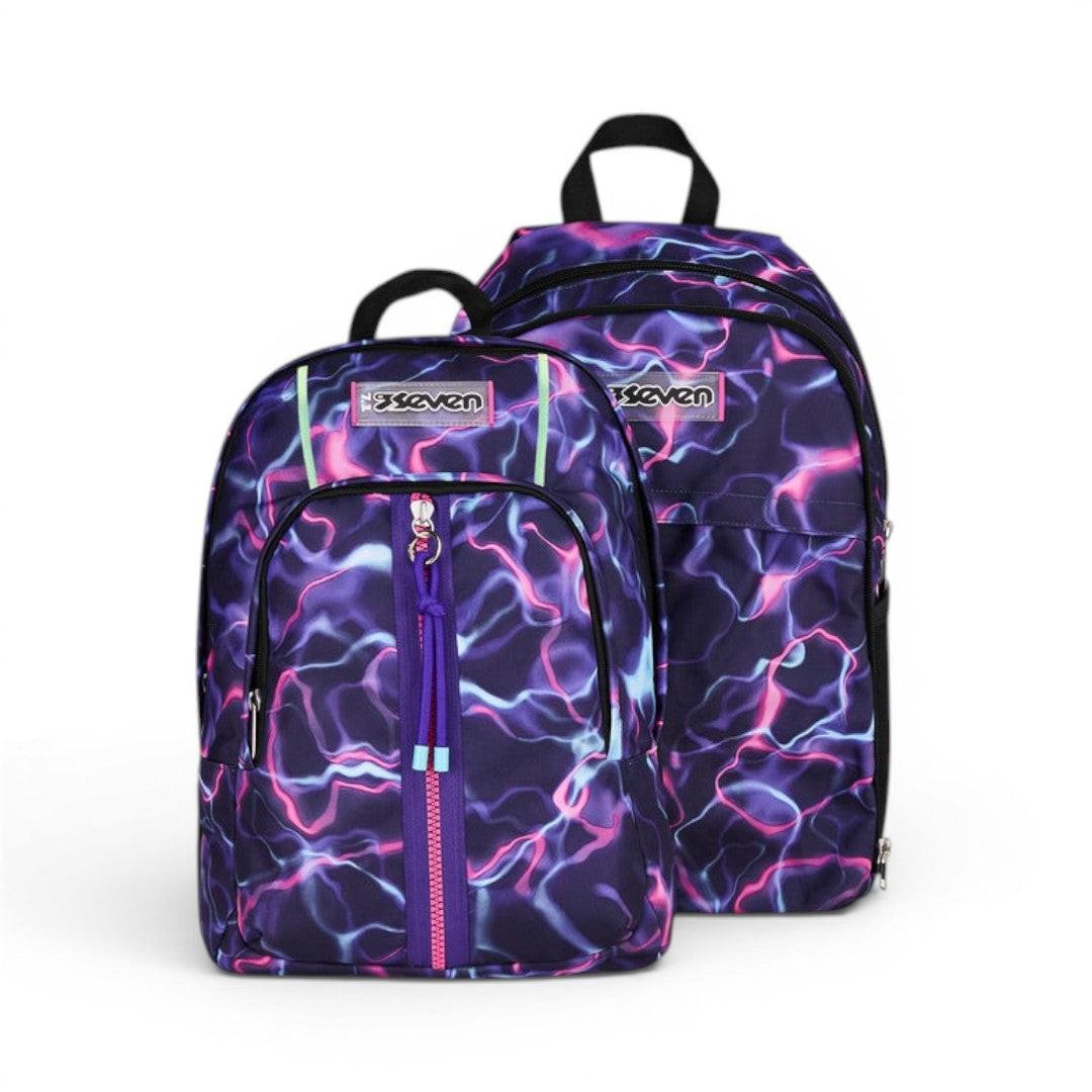 Zaino scuola Seven Dual Detach Electricvibe Girl.